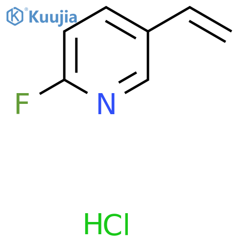 2-Fluoro-5-vinylpyridine hydrochloride structure