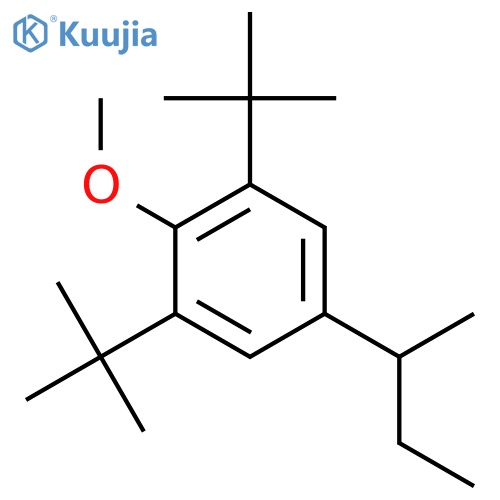 5-Sec-butyl-1,3-di-tert-butyl-2-methoxybenzene structure