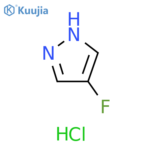 4-Fluoro-1H-pyrazole Hydrochloride structure