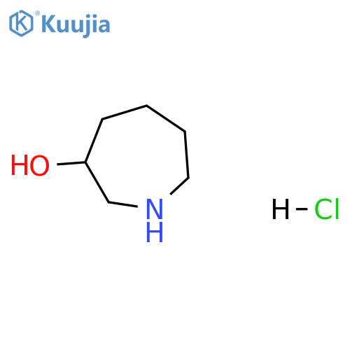 azepan-3-ol;hydrochloride structure