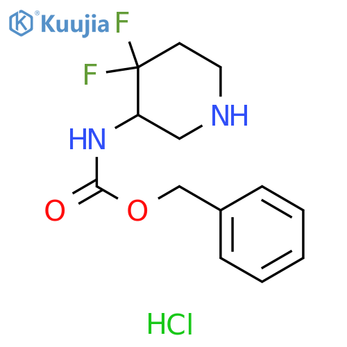 3-Cbz-Amino-4,4-Difluoropiperidine Hydrochloride(WX601347) structure