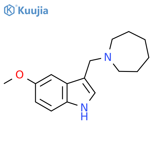 3-(AZEPAN-1-YLMETHYL)-5-METHOXY-1H-INDOLE structure