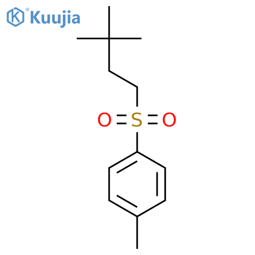 3,3-diMethyl-1-(p-tolylsulfinyl)-butane structure
