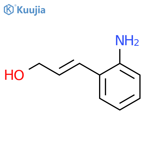 3-(2-aminophenyl)prop-2-en-1-ol structure