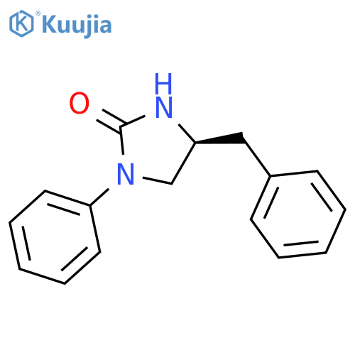 2-Imidazolidinone, 1-phenyl-4-(phenylmethyl)-, (4S)- structure