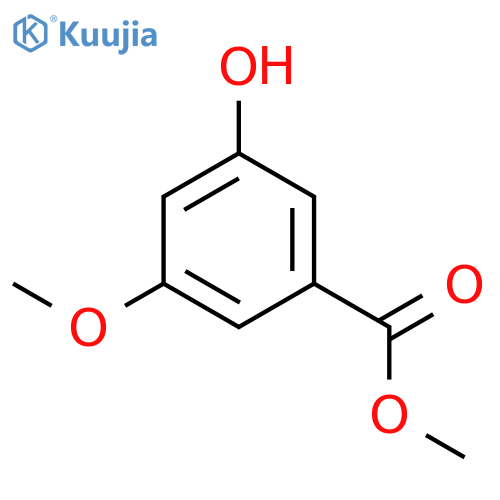 Methyl 3-hydroxy-5-methoxybenzoate structure