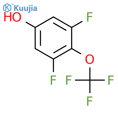 3,5-Difluoro-4-(trifluoromethoxy)phenol structure
