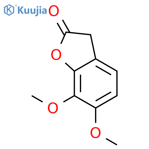2(3H)-BENZOFURANONE, 6,7-DIMETHOXY- structure
