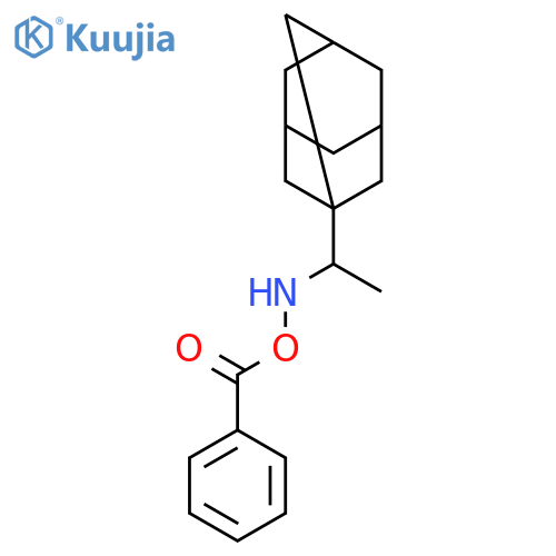 Benzoic acid, (1-tricyclo[3.3.1.13,7]dec-1-ylethyl)azanyl ester structure