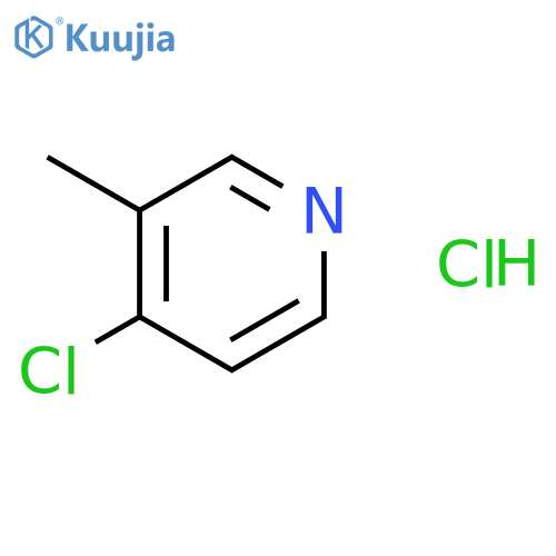 4-Chloro-3-picoline Hydrochloride structure