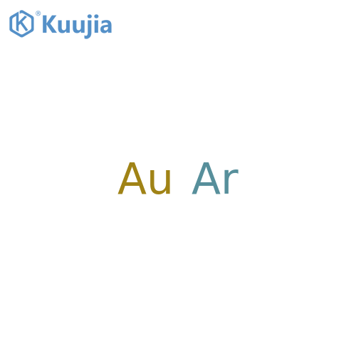 Argon, compd. with gold (1:1) structure