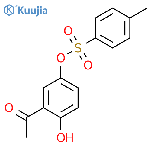 Ethanone, 1-[2-hydroxy-5-[[(4-methylphenyl)sulfonyl]oxy]phenyl]- structure