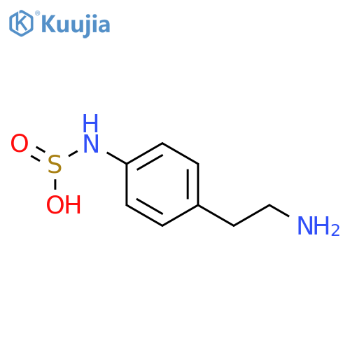 Amidosulfurous acid, [4-(2-aminoethyl)phenyl]- structure