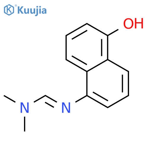Methanimidamide, N'-(5-hydroxy-1-naphthalenyl)-N,N-dimethyl- structure