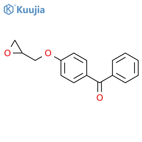 2-(4-Benzoylphenoxymethyl)oxirane structure