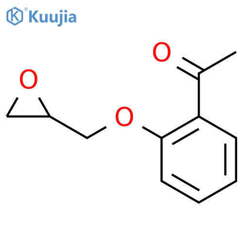 Ethanone, 1-[2-(oxiranylmethoxy)phenyl]- structure