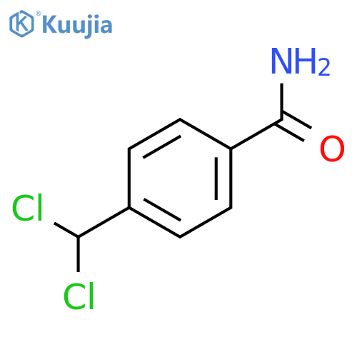 Benzamide, 4-(dichloromethyl)- structure