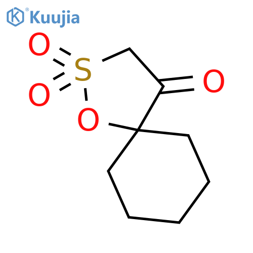 1-Oxa-2-thiaspiro[4.5]decan-4-one, 2,2-dioxide structure
