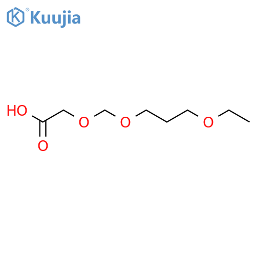 Acetic acid, [(3-ethoxypropoxy)methoxy]- structure
