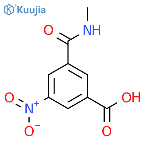 N-Methyl-5-nitro-isophthalamic Acid structure