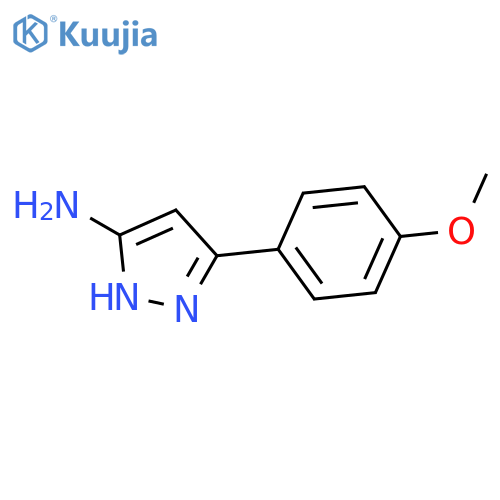 3-(4-Methoxyphenyl)-1H-pyrazol-5-amine structure