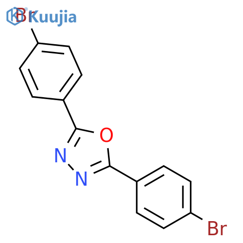 1,3,4-Oxadiazole,2,5-bis(4-bromophenyl)- structure