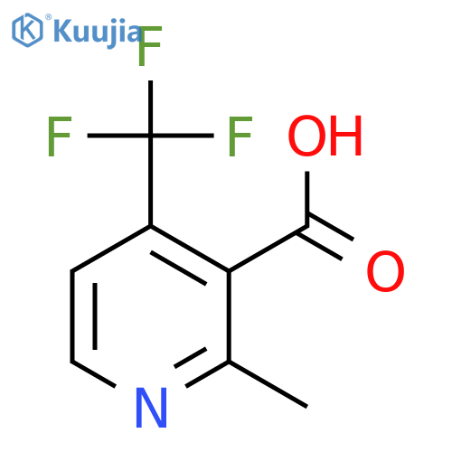2-Methyl-4-trifluoromethyl-nicotinic Acid structure