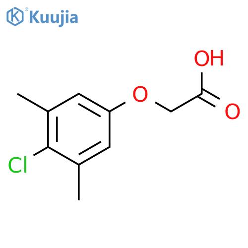 2-(4-Chloro-3,5-dimethylphenoxy)acetic acid structure