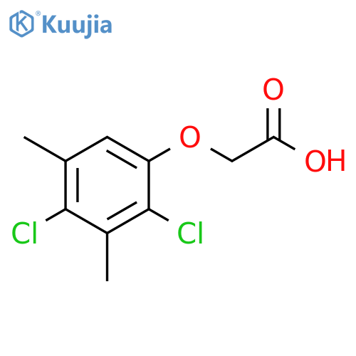(2,4-Dichloro-3,5-dimethyl-phenoxy)-acetic acid structure