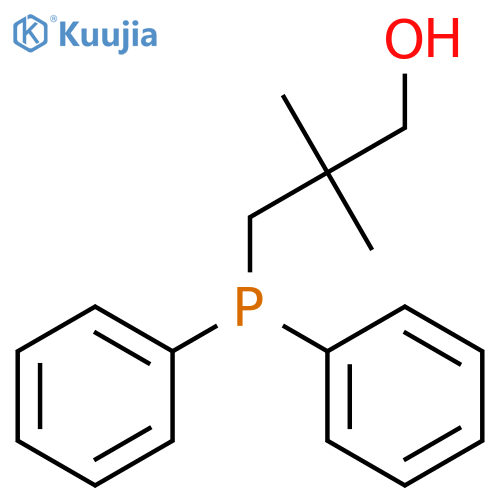 1-Propanol, 3-(diphenylphosphino)-2,2-dimethyl- structure