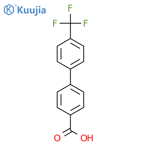 4'-(Trifluoromethyl)1,1'-biphenyl-4-carboxylic Acid structure