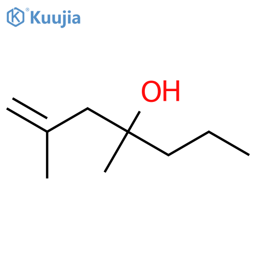1-Hepten-4-ol,2,4-dimethyl- structure