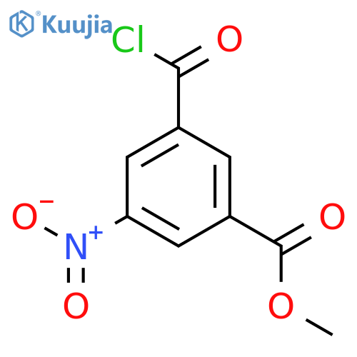 Methyl 3-(chlorocarbonyl)-5-nitrobenzoate structure