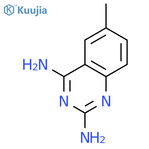 2,4-Quinazolinediamine,6-methyl- structure