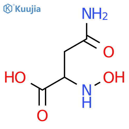 L-Aspartic acid β-hydroxamate structure