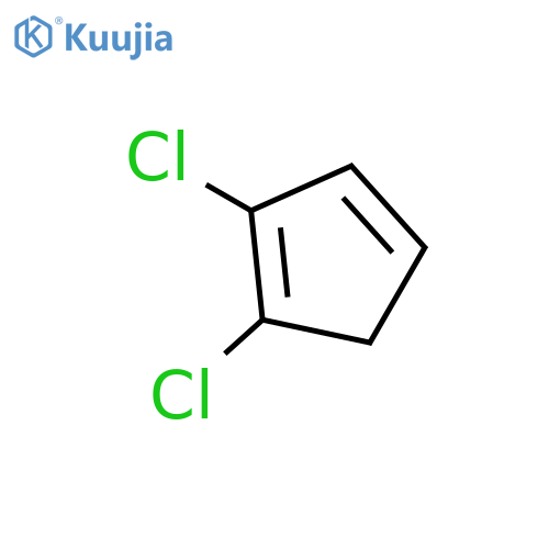 1,3-Cyclopentadiene, 1,2-dichloro- structure