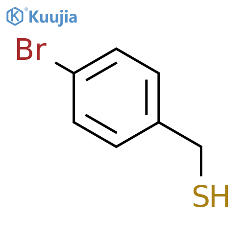 (4-bromophenyl)methanethiol structure