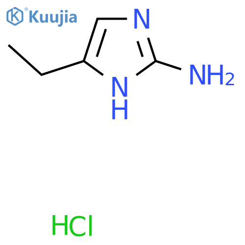 4-Ethyl-1H-imidazol-2-ylamine hydrochloride structure