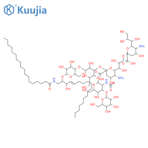 Ganglioside GD1b Disodium Salt (Bovine Brain) structure
