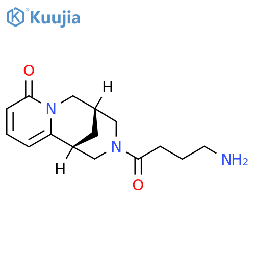 (1R,9S)-11-(4-aminobutanoyl)-7,11-diazatricyclo7.3.1.0,2,7trideca-2,4-dien-6-one structure