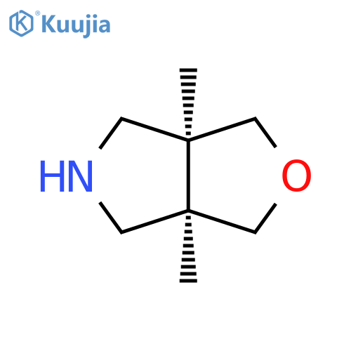 (3aR,6aS)-3a,6a-dimethyl-hexahydro-1H-furo3,4-cpyrrole structure