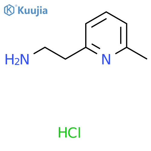 2-(6-methylpyridin-2-yl)ethan-1-amine hydrochloride structure