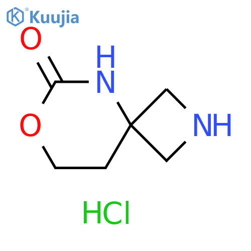 7-oxa-2,5-diazaspiro3.5nonan-6-one hydrochloride structure