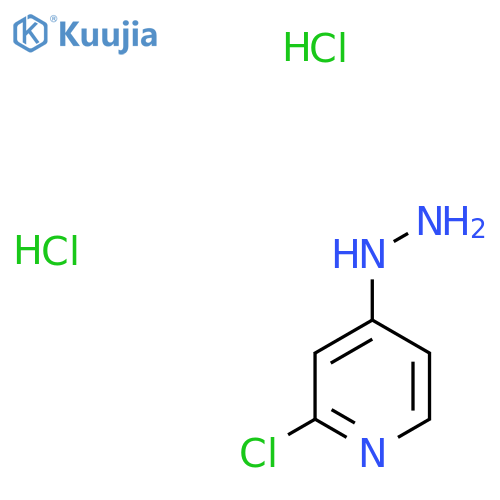 2-Chloro-4-hydrazinylpyridine dihydrochloride structure