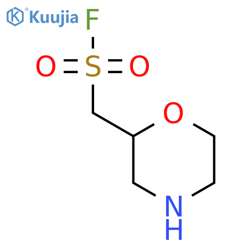 (Morpholin-2-yl)methanesulfonyl fluoride structure