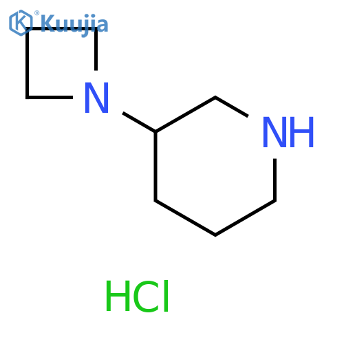 3-(azetidin-1-yl)piperidine hydrochloride structure