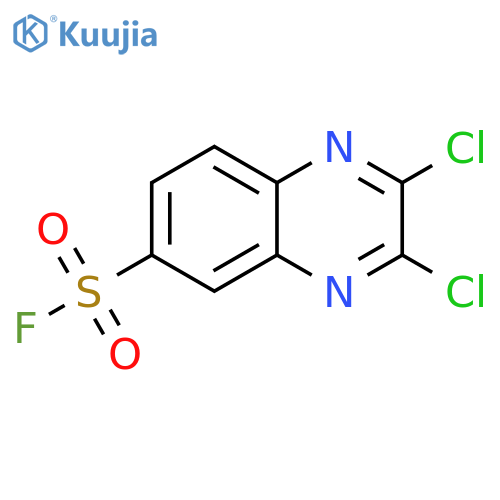 2,3-dichloroquinoxaline-6-sulfonyl fluoride structure