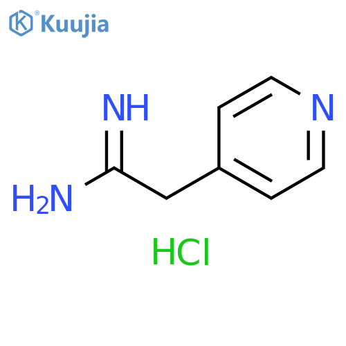 2-(pyridin-4-yl)ethanimidamide trihydrochloride structure