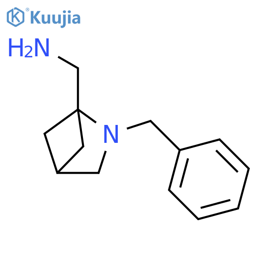 {2-benzyl-2-azabicyclo2.1.1hexan-1-yl}methanamine structure