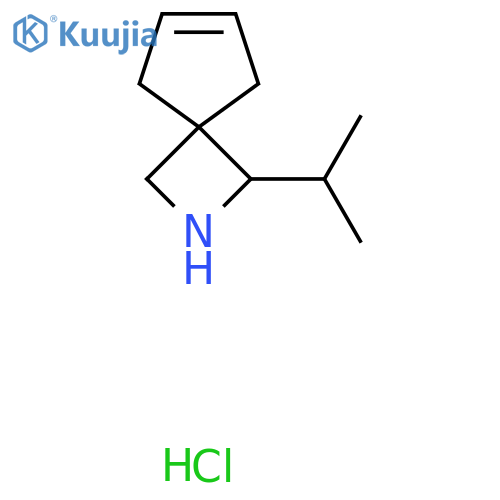 1-(propan-2-yl)-2-azaspiro3.4oct-6-ene hydrochloride structure
